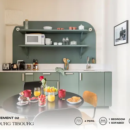 Beauquartier - Marais, Bourg Tibourg Apartment *