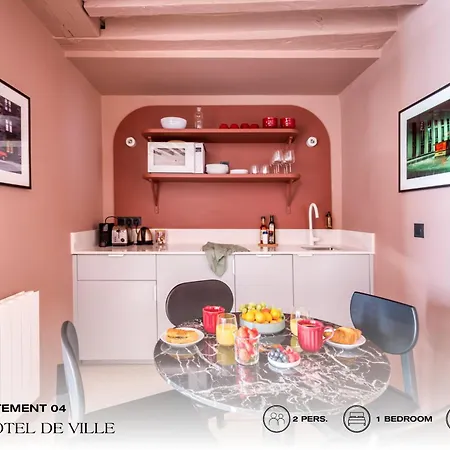Beauquartier - Marais, Bourg Tibourg Apartment