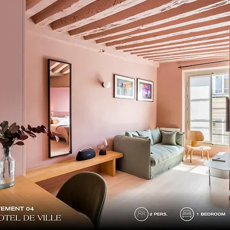 Beauquartier - Marais, Bourg Tibourg Apartment Paris