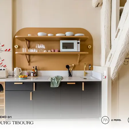Beauquartier - Marais, Bourg Tibourg Apartment