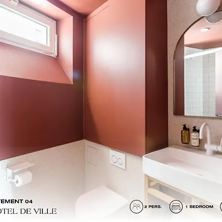 Beauquartier - Marais, Bourg Tibourg Apartment