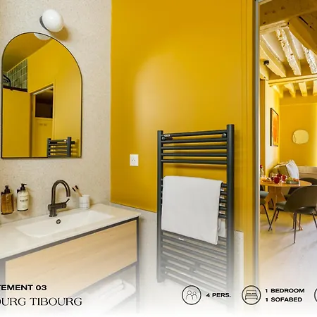 Apartment Beauquartier - Marais, Bourg Tibourg *