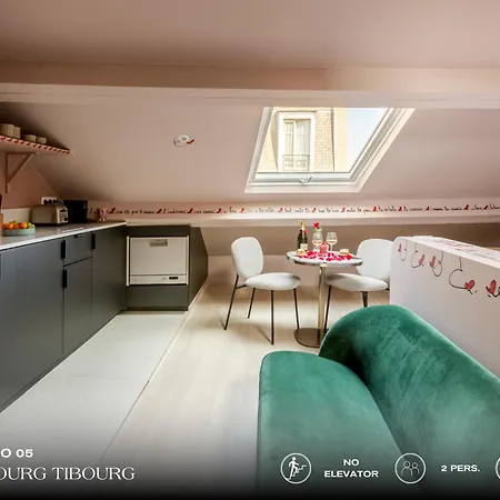 Beauquartier - Marais Bourg Tibourg Apartment Paris