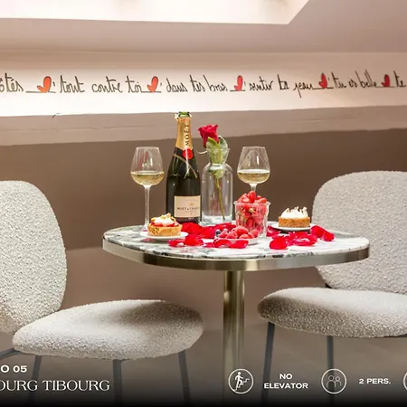 Beauquartier - Marais Bourg Tibourg 아파트 *