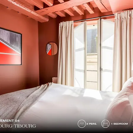 Beauquartier - Marais, Bourg Tibourg Apartment