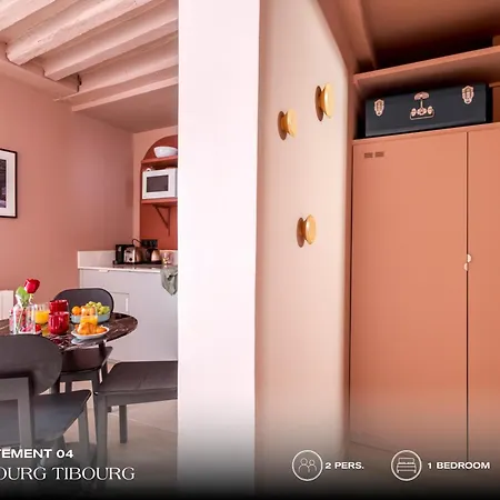 Beauquartier - Marais, Bourg Tibourg Παρίσι