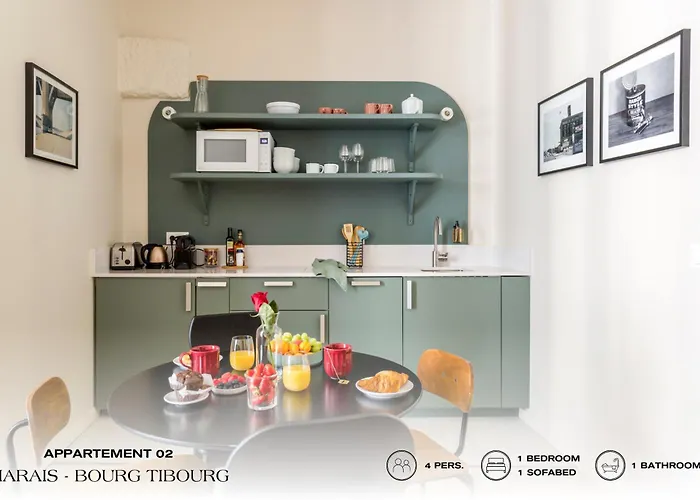 Beauquartier - Marais Bourg Tibourg Apartment *