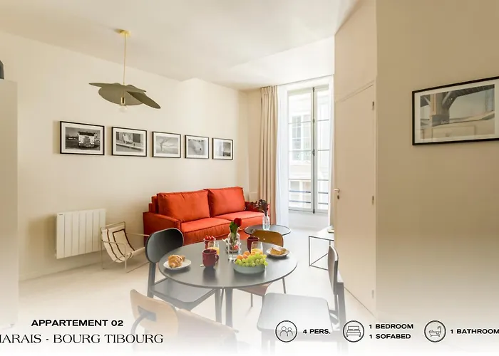 Apartment Beauquartier - Marais Bourg Tibourg