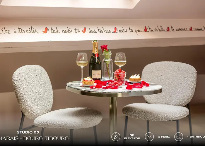 Beauquartier - Marais Bourg Tibourg 公寓 *