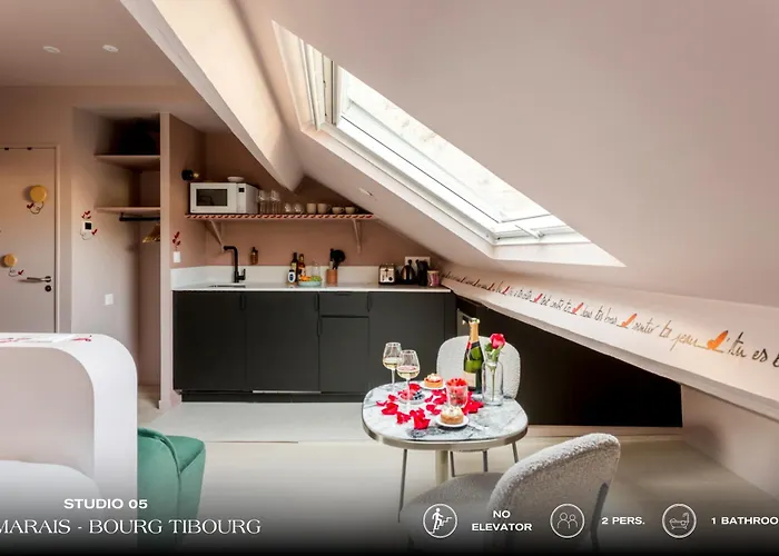 Beauquartier - Marais Bourg Tibourg Apartment Paris