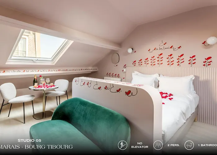 Apartment Beauquartier - Marais Bourg Tibourg Paris