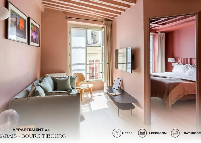 Beauquartier - Marais Bourg Tibourg 公寓 *
