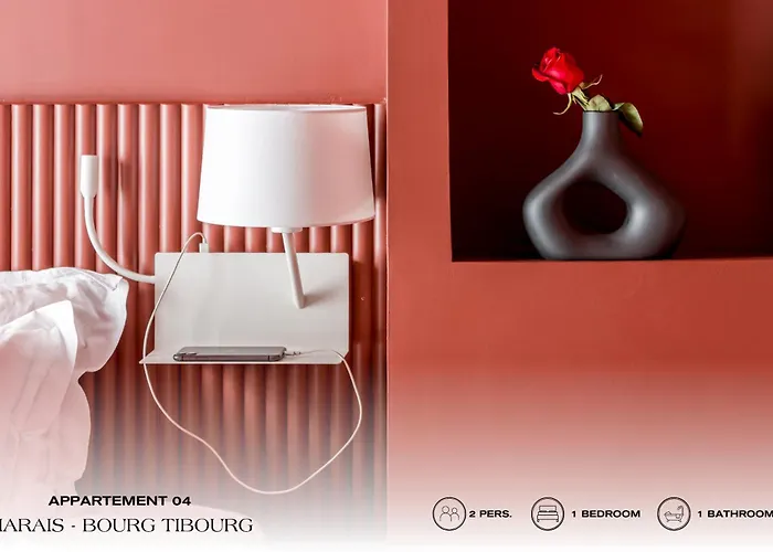 Beauquartier - Marais Bourg Tibourg 公寓 巴黎