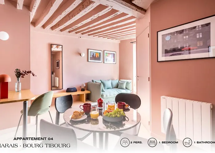Beauquartier - Marais Bourg Tibourg 公寓