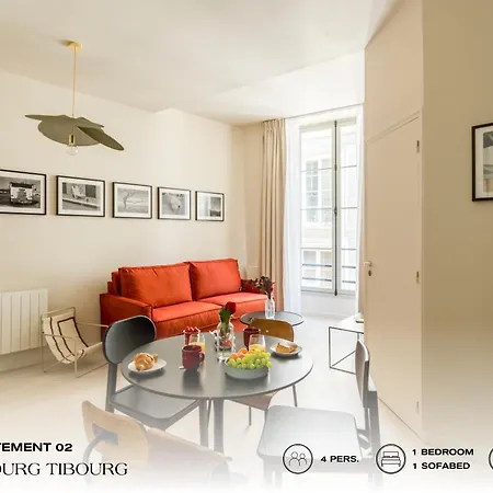Daire Beauquartier - Marais Bourg Tibourg