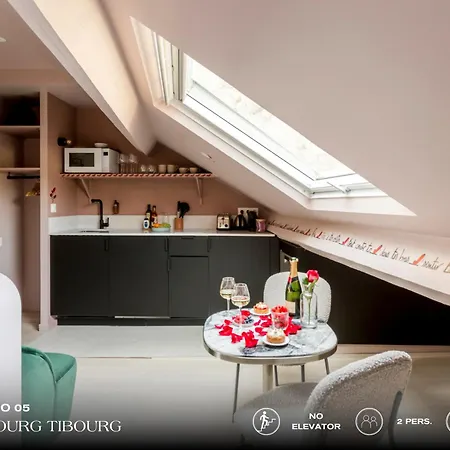 Beauquartier - Marais Bourg Tibourg 公寓 巴黎