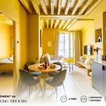 Beauquartier - Marais Bourg Tibourg شقة باريس