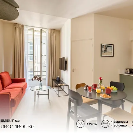 Beauquartier - Marais Bourg Tibourg * Párizs