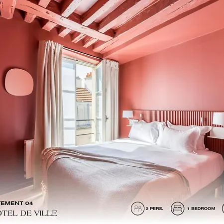 Beauquartier - Marais, Bourg Tibourg Appartamento *
