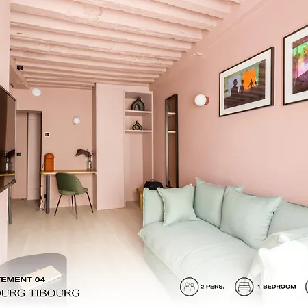 Apartman Beauquartier - Marais Bourg Tibourg