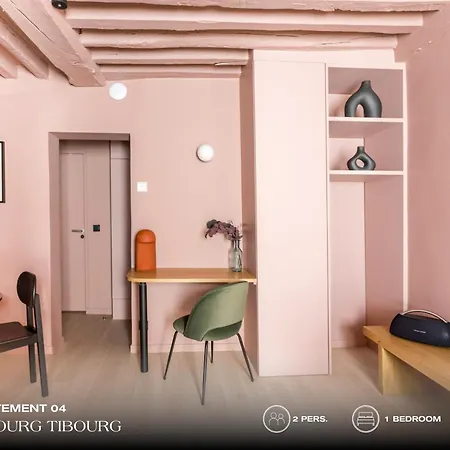 Beauquartier - Marais Bourg Tibourg Apartman Párizs