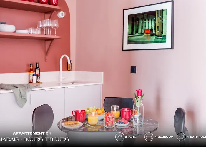 Apartamento Beauquartier - Marais Bourg Tibourg *